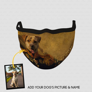 Personalized Dog Gift Idea - Royal Dog's Portrait 49 For Dog Lovers - Cloth Mask